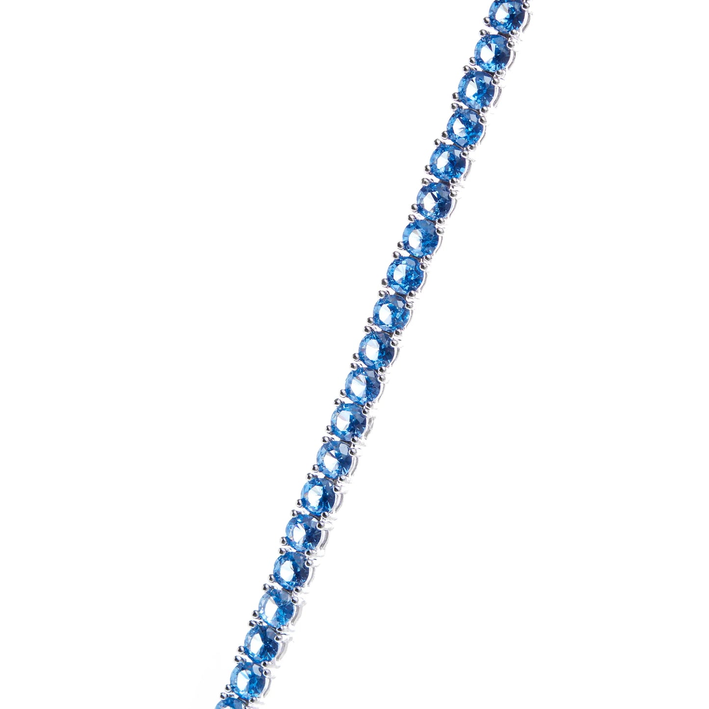 blue tennis bracelet